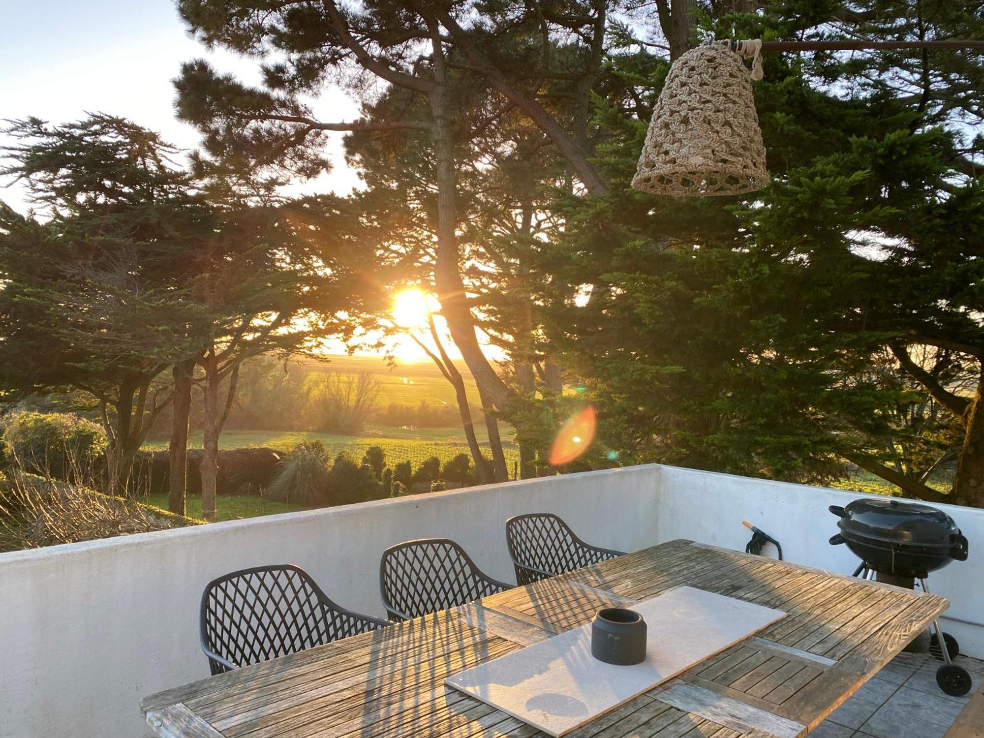 Villa Vieilles Vignes Vue Mer Billiers 외부 사진