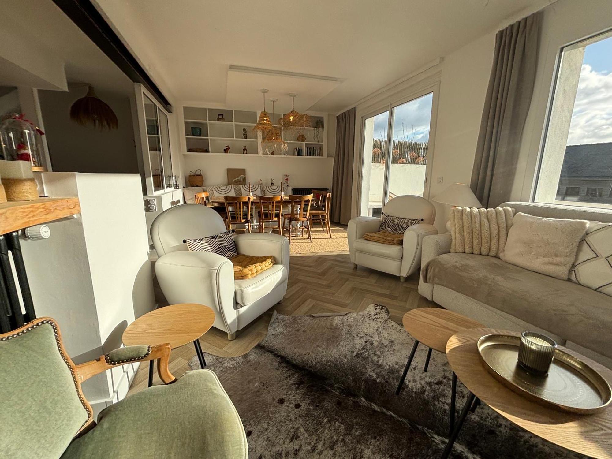 Villa Vieilles Vignes Vue Mer Billiers 외부 사진