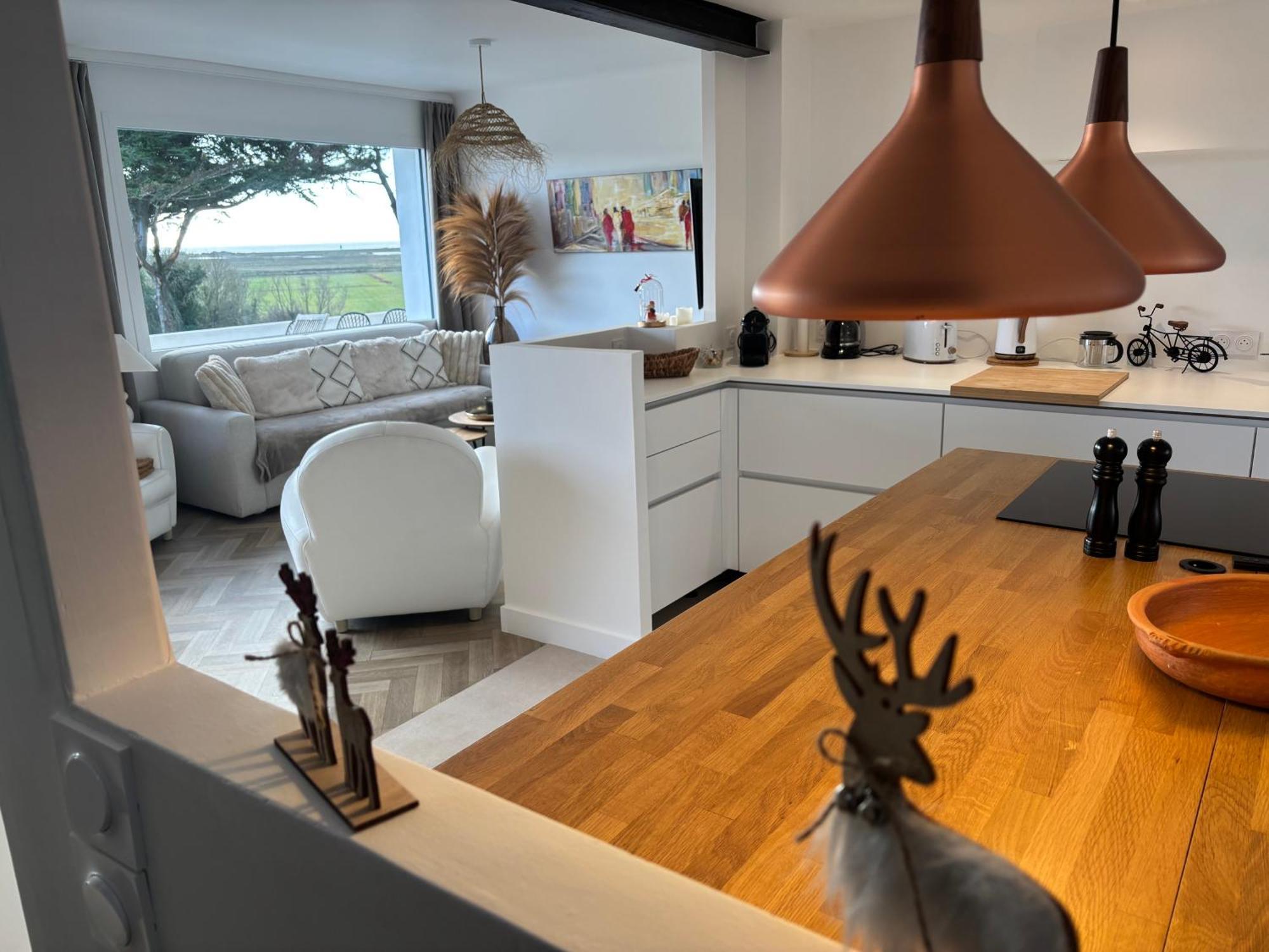 Villa Vieilles Vignes Vue Mer Billiers 외부 사진