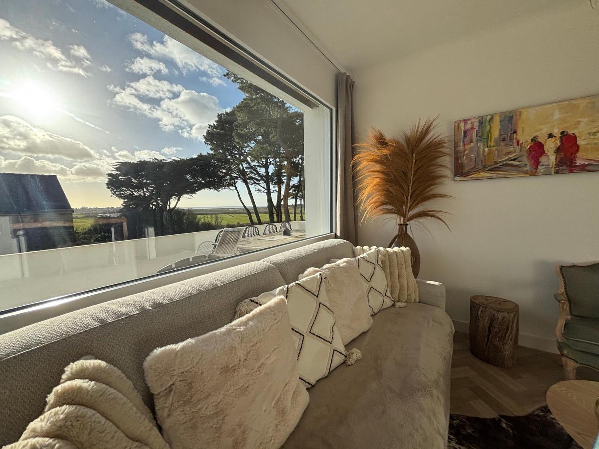 Villa Vieilles Vignes Vue Mer Billiers 외부 사진