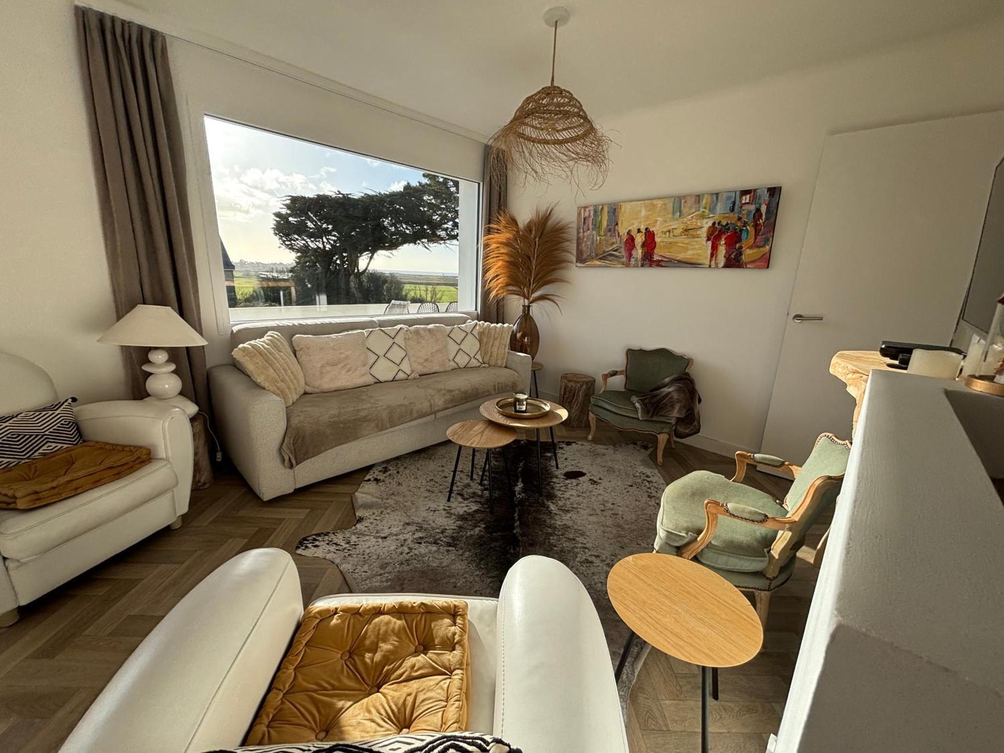 Villa Vieilles Vignes Vue Mer Billiers 외부 사진