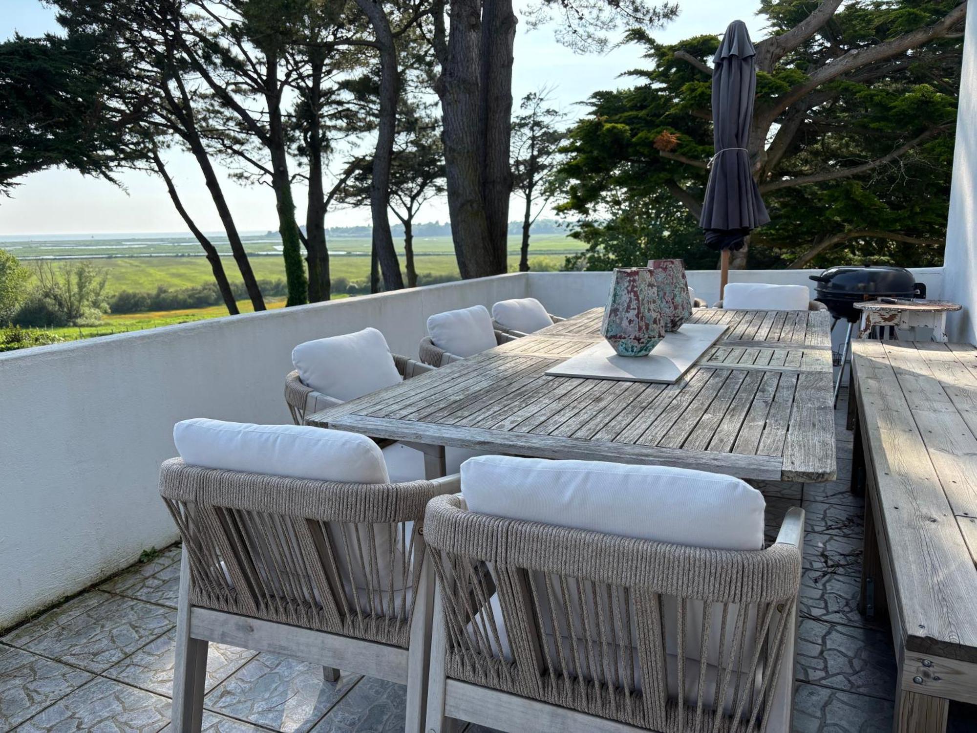 Villa Vieilles Vignes Vue Mer Billiers 외부 사진