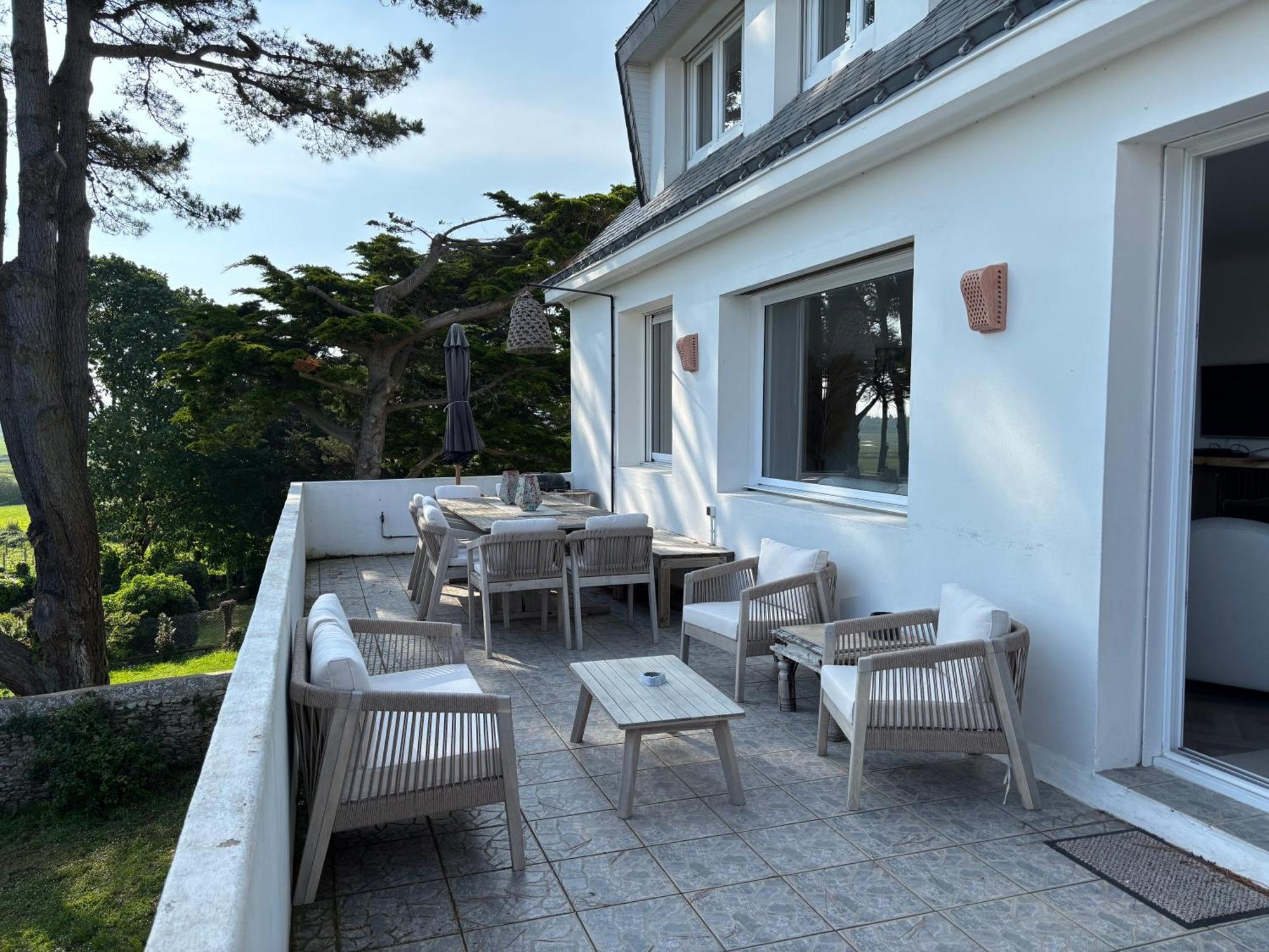 Villa Vieilles Vignes Vue Mer Billiers 외부 사진
