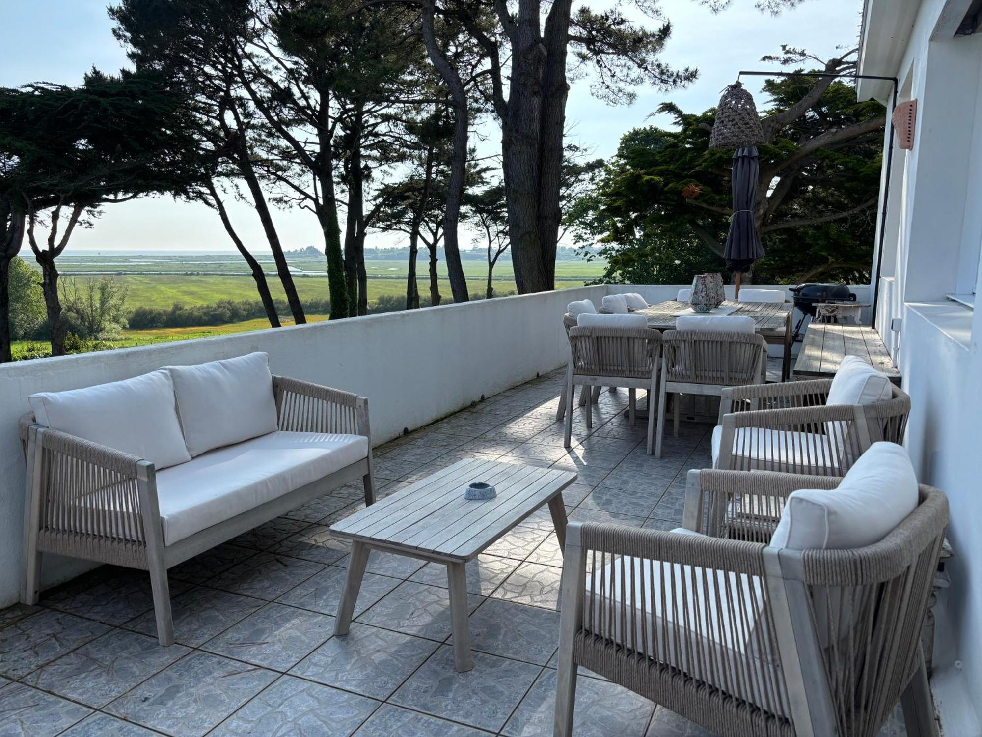 Villa Vieilles Vignes Vue Mer Billiers 외부 사진